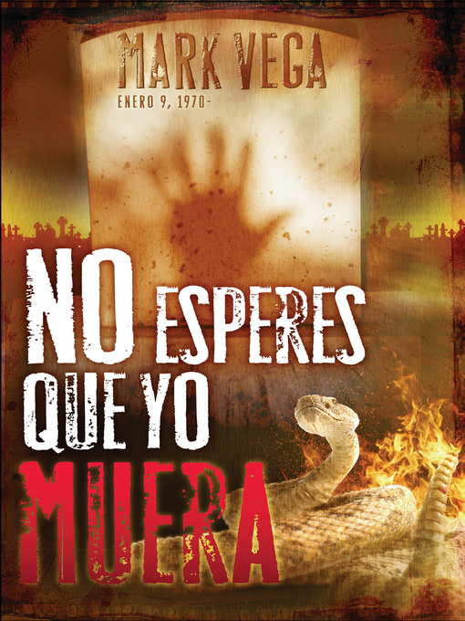Cover image for No esperes que yo muera